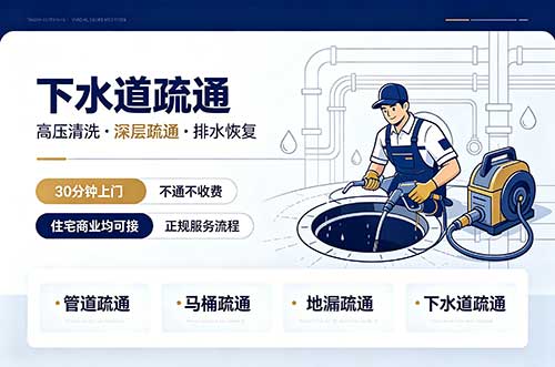 临沧下水道疏通